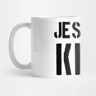 Jesus Is King - Christian Quotes Mug